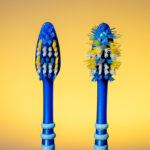 brushing teeth too hard, aggressive brushing, dentist in Bedford