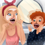 teach your kids to floss, kids oral hygiene, flossing tips for children, Family Dentistry of Bedford, Bedford TX dentist, Dr. Jeff Davis, children's dental care, flossing for kids